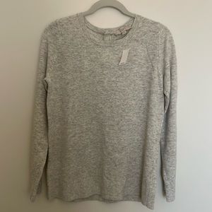 BNWT Loft gray sweater top